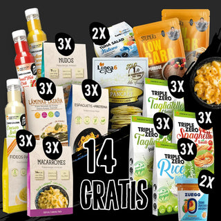 Nizkokaloričen paket MEGA, 14 GRATIS izdelkov