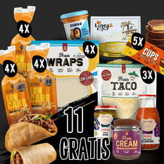 Nizkohidratni paket POLNA SHRANBA, 11 GRATIS izdelkov