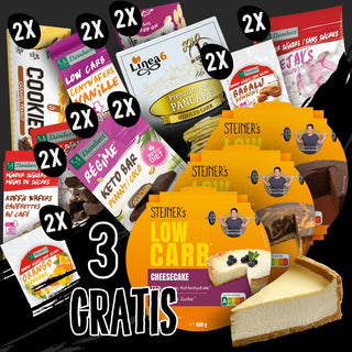 Paket sladkih užitkov brez (dodanega) sladkorja, 3 GRATIS izdelki