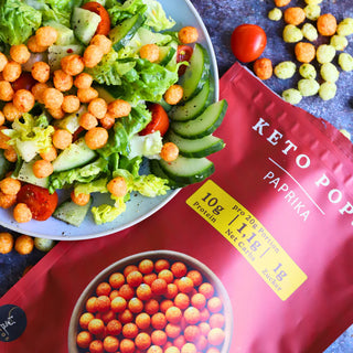 KETO hrustljave kroglice - paprika (za 7 porcij)