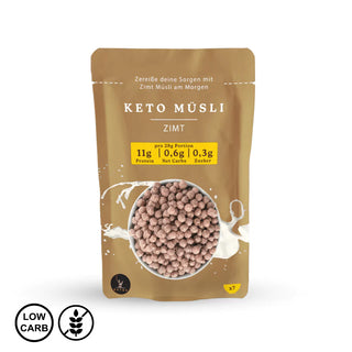 KETO kosmiči - cimetove kroglice (za 7 porcij)