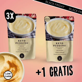 KETO puding - vanilija (za 40 porcij) 3+1 GRATIS