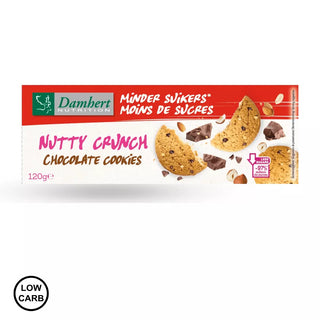 Low carb piškoti s čokolado in oreščki 120 g