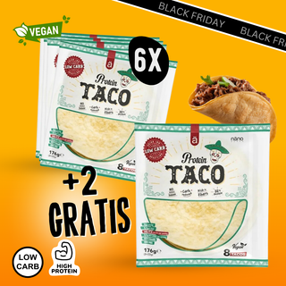 Low carb taco tortilje 6 + 2 GRATIS