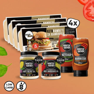 Maxi paket za KETO burgerje