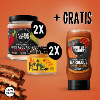 Paket pikant majonezni & BBQ užitek