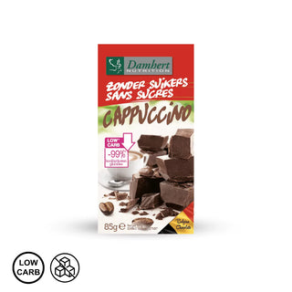 Čokolada brez sladkorja - Cappuccino 85 g