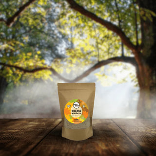 Dimljena morska sol - z lesom hrasta, 250 g - vrečka