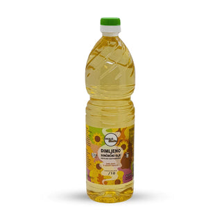 Dimljeno sončnično olje 10/10, 1000 ml