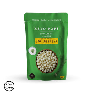 KETO hrustljave kroglice – kisla smetana & čebula (za 7 porcij)