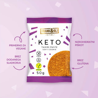KETO mehki piškot - Tahini 50 g