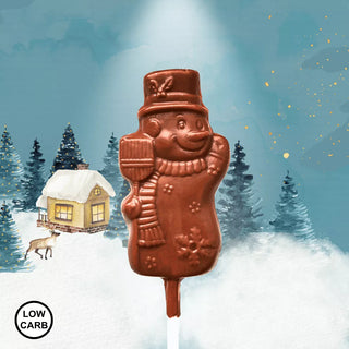 Low carb čokoladna lizika snežak 10 g