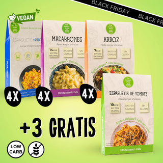 MAXI paket KONJAC testenin + 3 gratis