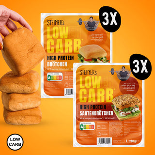 Paket Steiner's low carb žemljic
