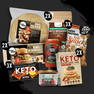 KETO paket - od sladkega do slanega